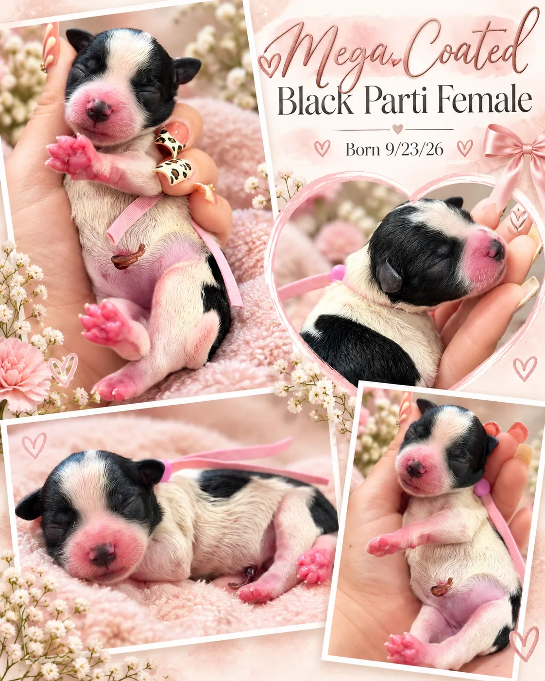 Maisie, black parti Miniature Schnauzer puppy (photo 2)