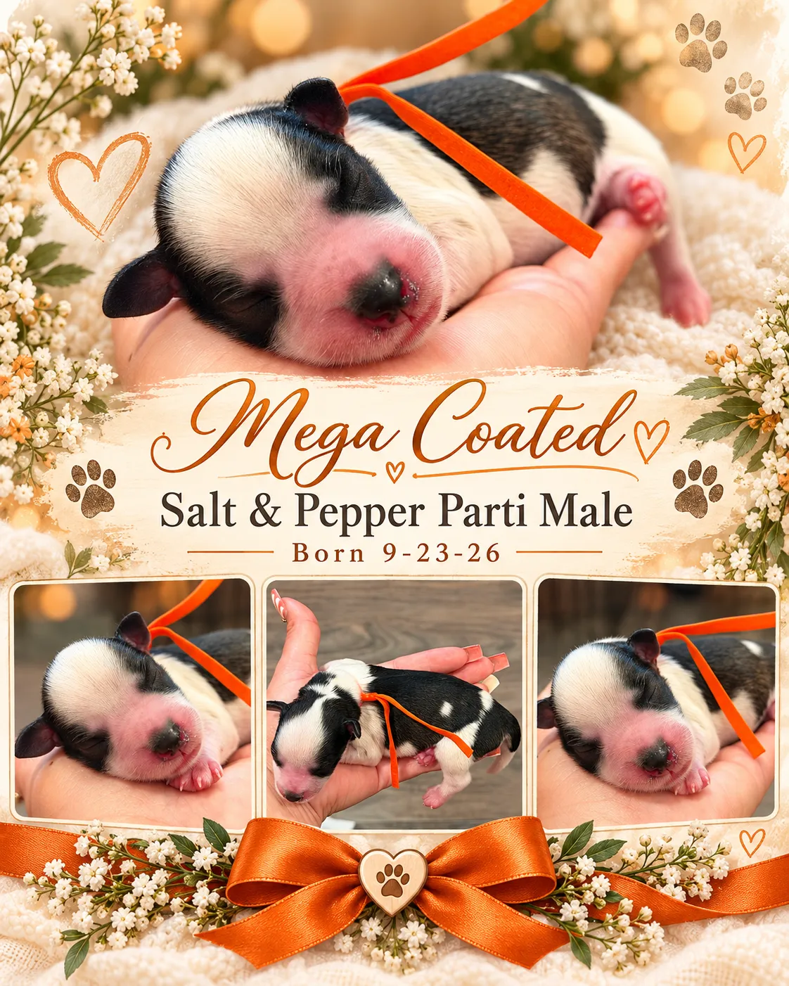 Maverick, salt and pepper parti Miniature Schnauzer puppy (photo 2)